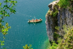 Ruderboot auf dem Alpsee in Hohenschwangau